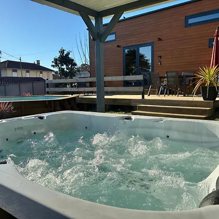Sublime Tiny House Avec Piscine Et Jacuzzi Prive Pres De Braga *