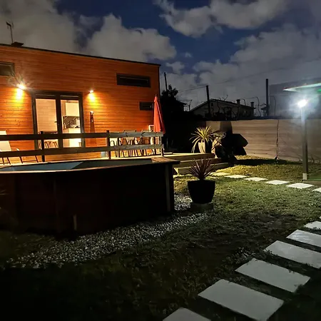 Sublime Tiny House Avec Piscine Et Jacuzzi Prive Pres De Braga