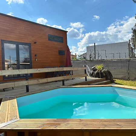 Luxuszelt Sublime Tiny House Avec Piscine Et Jacuzzi Prive Pres De Braga