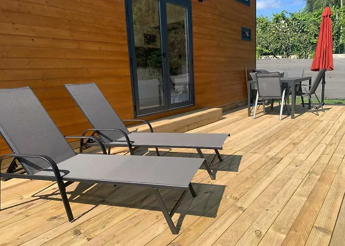 Sublime Tiny House Avec Piscine Et Jacuzzi Prive Pres De Braga * Bico