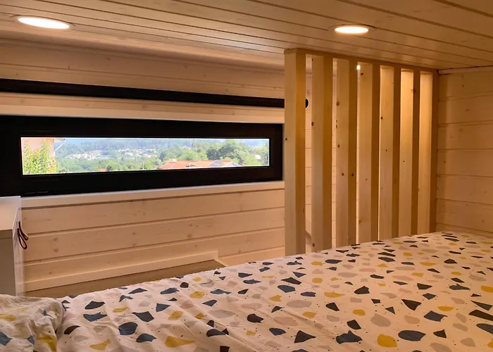 Sublime Tiny House Avec Piscine Et Jacuzzi Prive Pres De Braga Bico